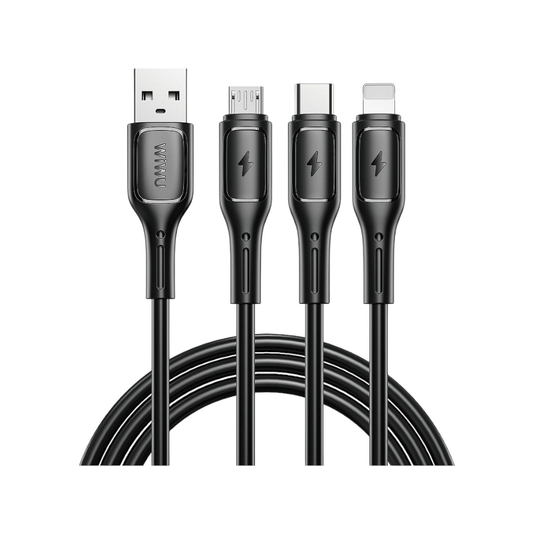WiWU Starlink 3in1 Cable A To C+L+M